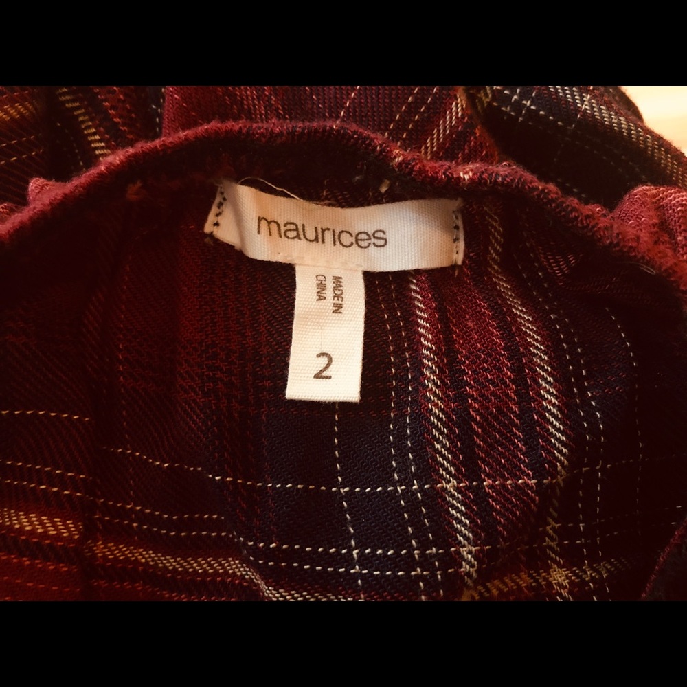 Plaid top - Picture 6 of 6